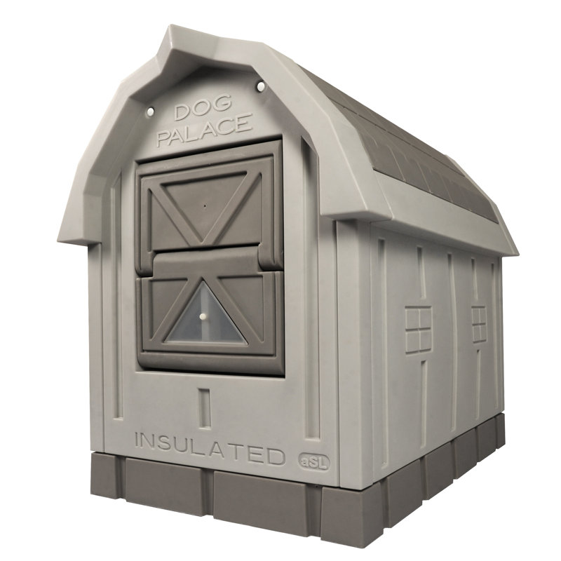 Insulated dog shed best sale